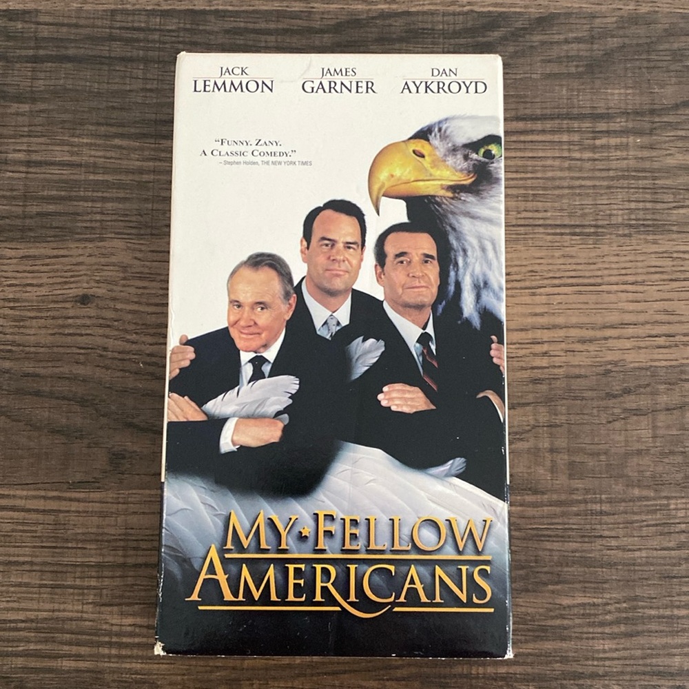 MY FELLOW AMERICANS VHS Tape